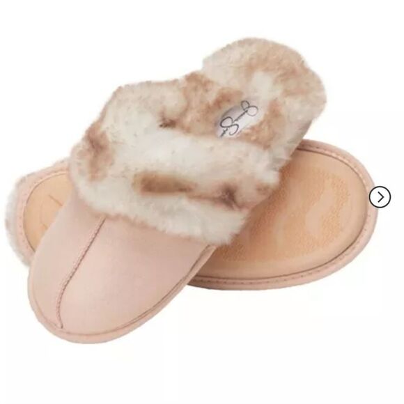 Jessica Simpson- FAUX FUR HOUSE SLIPPERS WOMEN SIZE Small - Picture 14 of 16